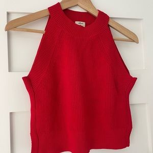 Aritzia Wilfred Red Tank